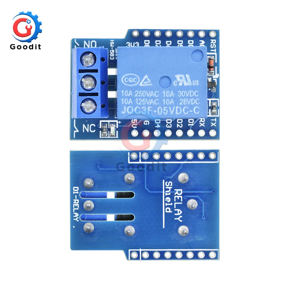 Релейный Щит WeMos D1 Mini плата разработки для Arduino ESP8266 модуль источника питания 2