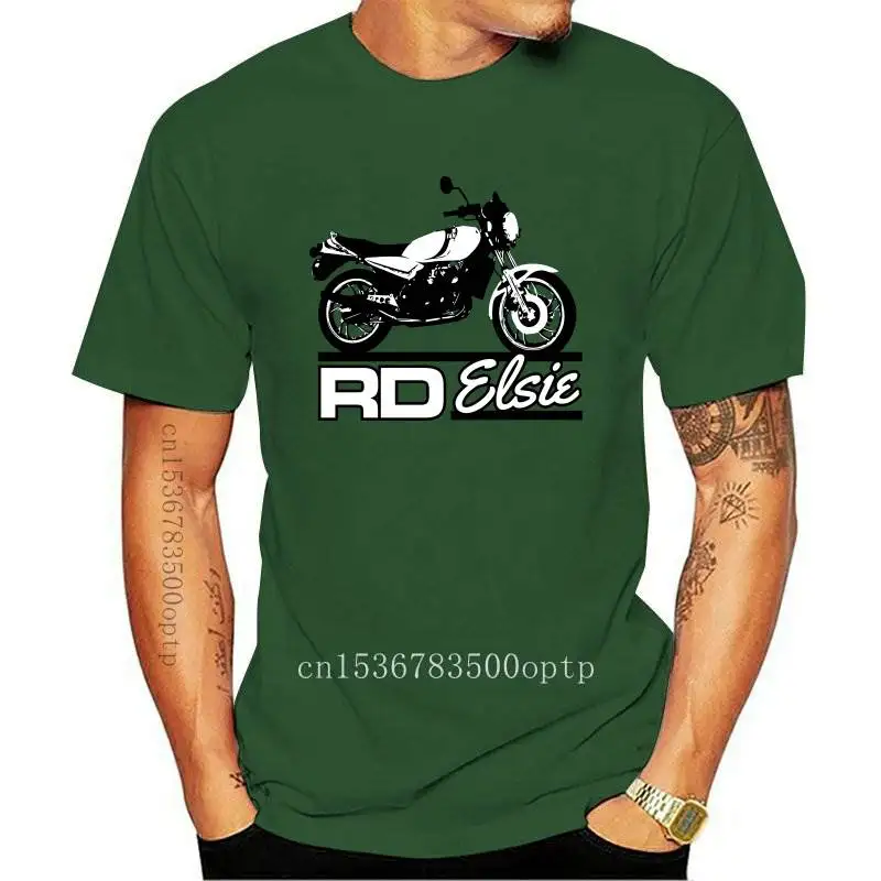 

New Elsie Rd 350 250 Lc Two Stroke Biker T Shirt Cotton Straight O-Neck Short Sleeve Tee Shirt Homme Men Funny Hipster T Shirt