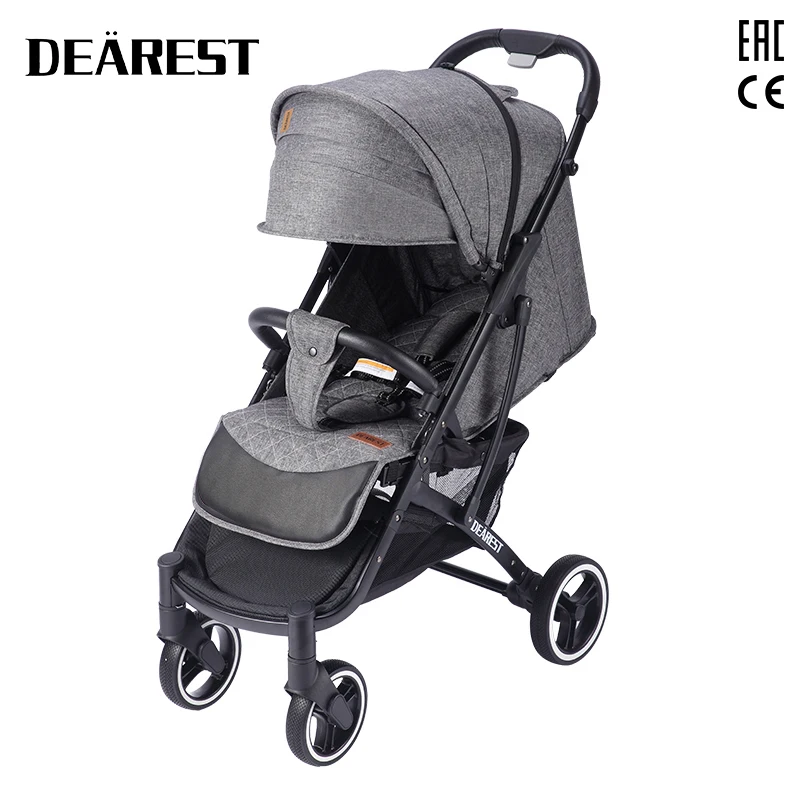 

DEAREST 818+ High Landscape Baby Stroller Box Armchair Super Lightweight Folding Cart Four Wheel Shock Absorbers Stroller