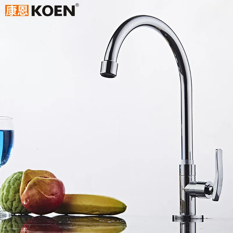 Цинк в доме сплав водопроводный кран для мытья посуды водоем одинарный холодной