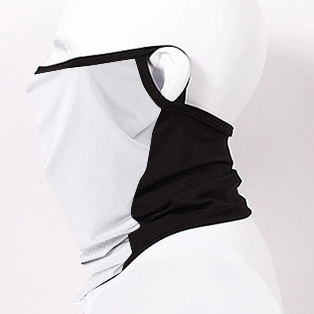 

Unisex Outdoor Multipurpose Scarf Neck Windproof Sun Protection Riding Face Mask Breathable Mouth Cover Face Shield 1/2pcs