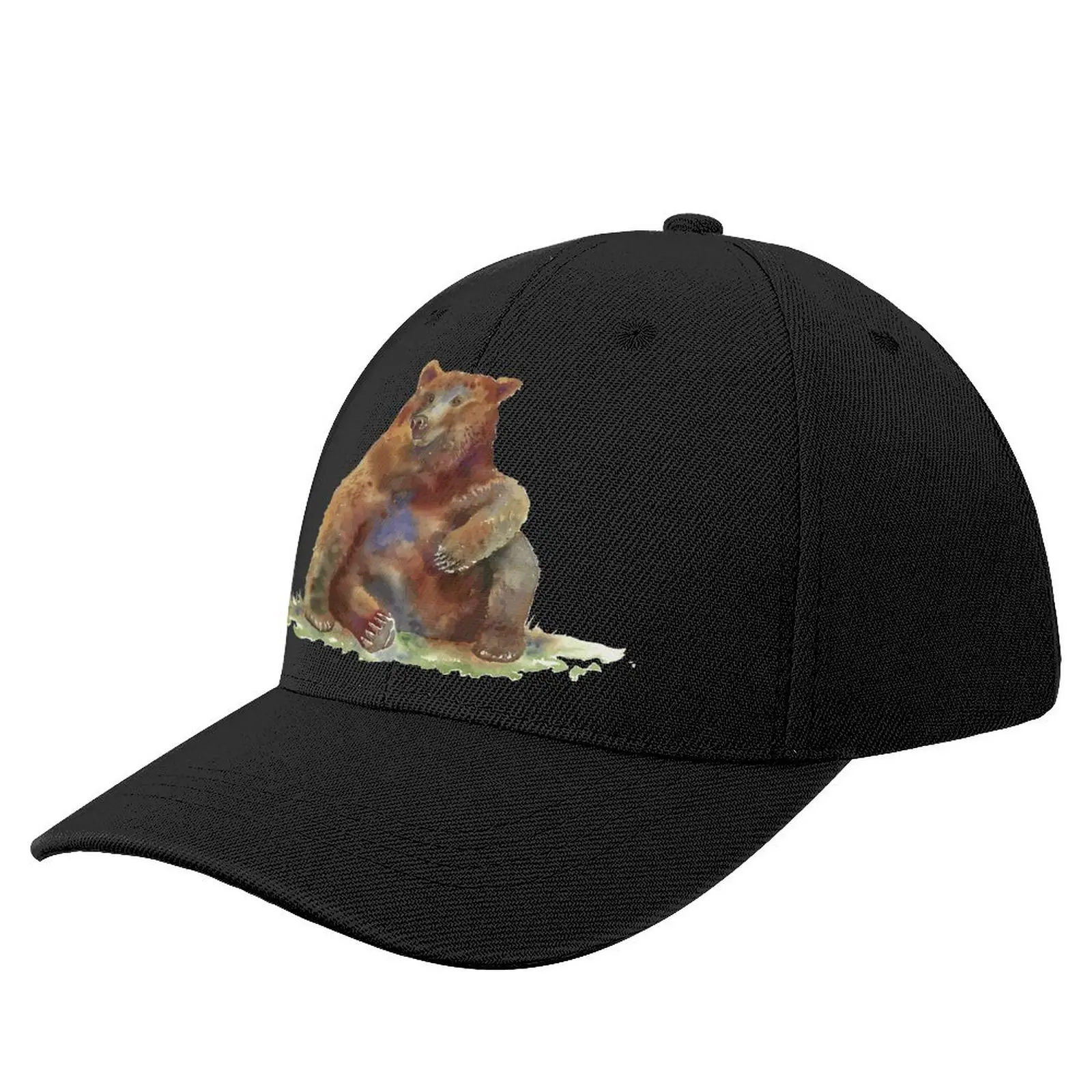 

Bear Baseball Cap Male Polyester Custom Baseball Hat Traditional University Fashionable Cap