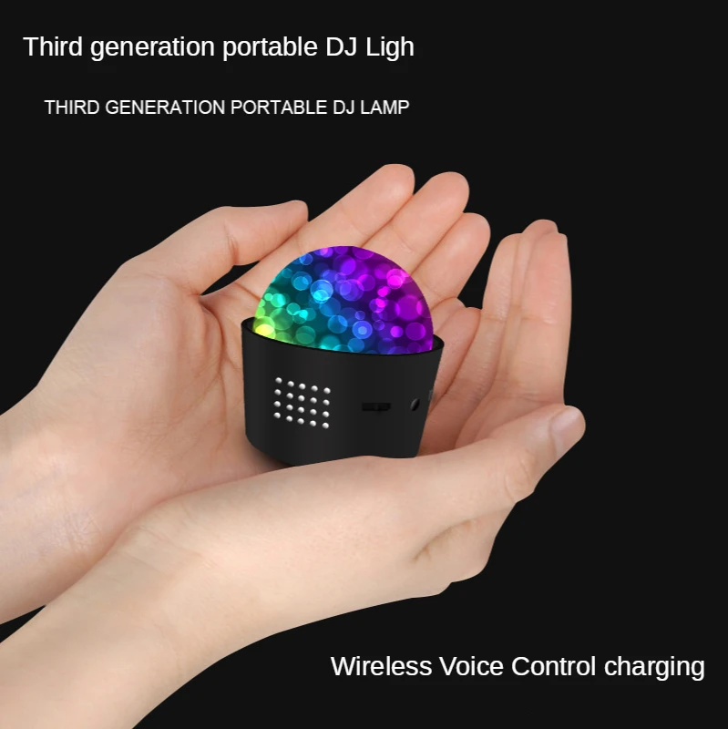 Автомобильная портативная лампа для диджея светодиодный сценический