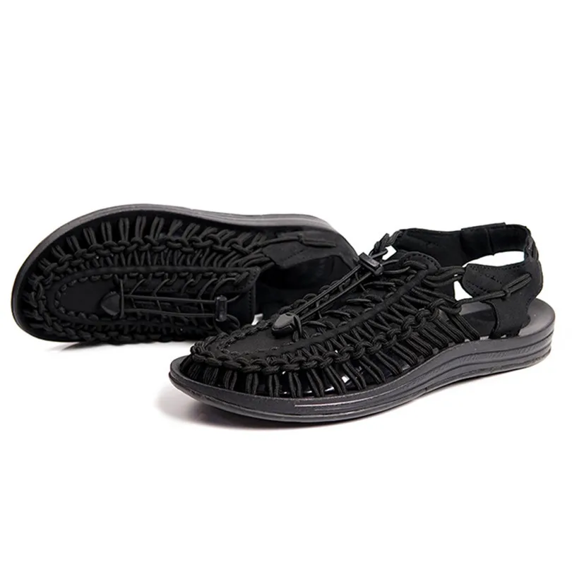 LIN KING/Новинка Одежда высшего качества для мужчин на каждый день женские сандалии