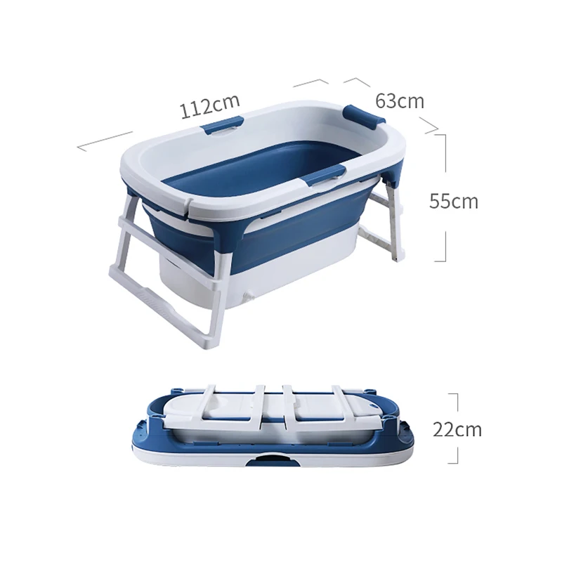 Ванночка для взрослых детская ванночка Складная Большая детский бассейн дома с