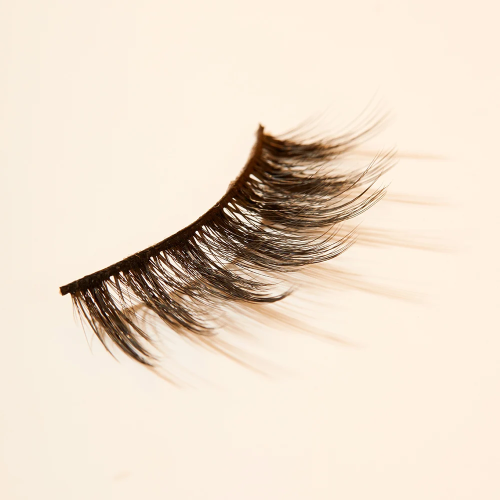 7 Pairs 3DFalse Eyelashes Makeup Mink’s NaturalBushy Eyelashes Dramatic Artificial Lengthening Silky Bushy Hair Elongate Slender