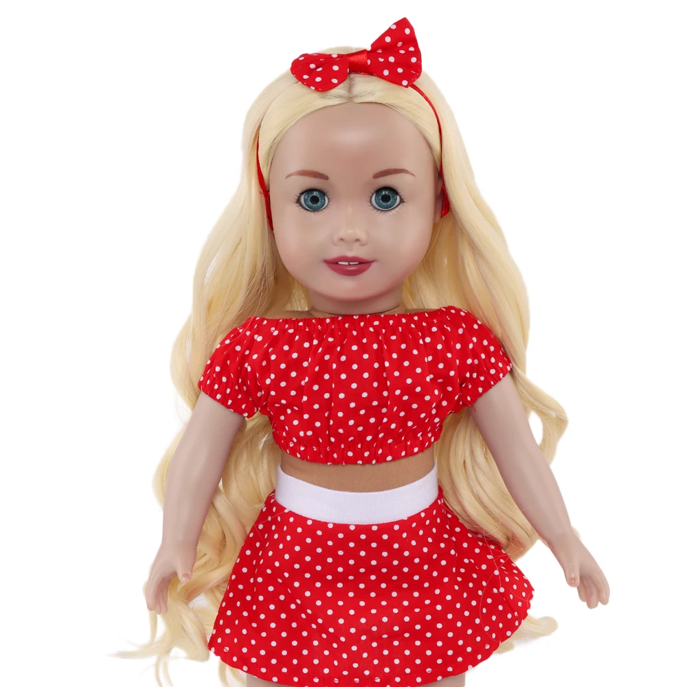Кукольный парик с длинными вьющимися волосами 18 дюймов | Игрушки и хобби