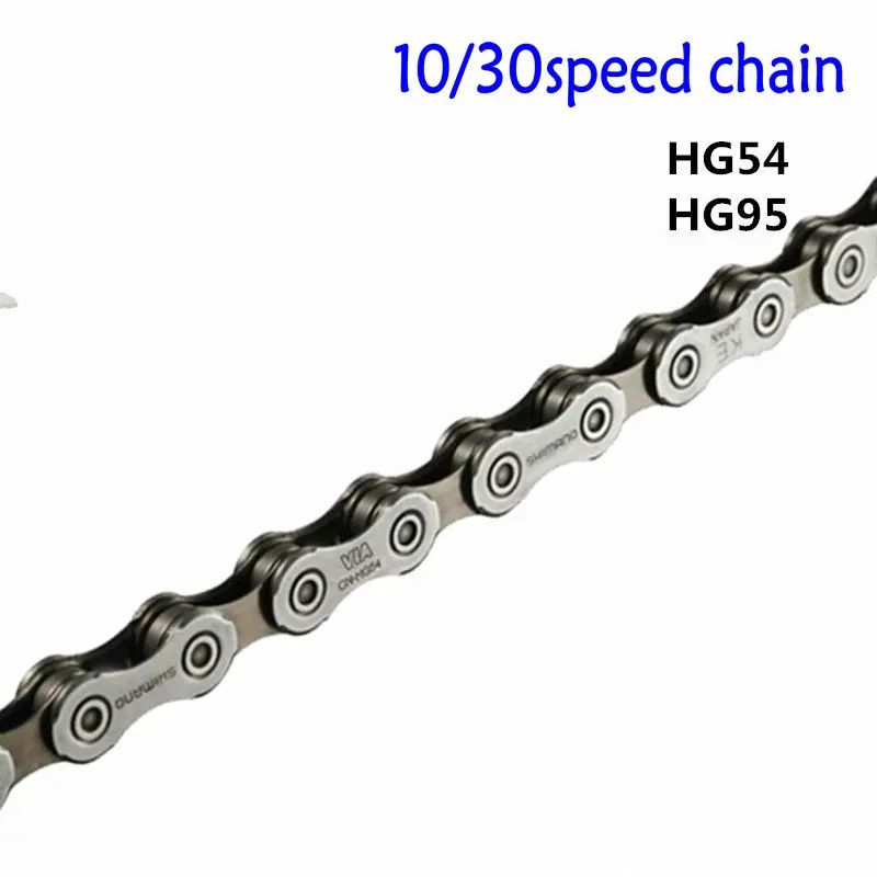 Shimano SLX cn-hg75 цепь 10-Fold MTB велосипед аналогичная cn-hg95 CN-HG54-NEW HG95 10 скоростей