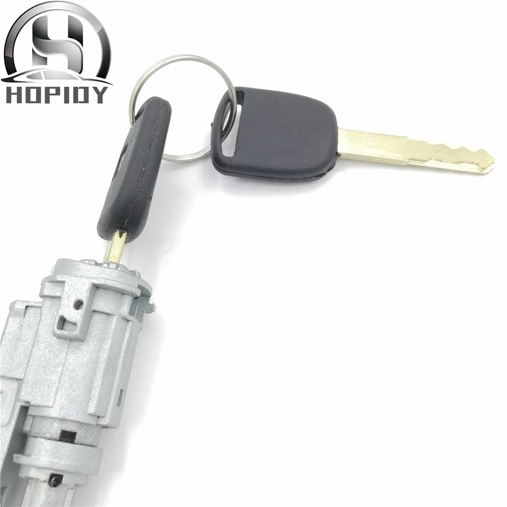 Комплект цилиндра замка передней наружной двери 35100-SAA-901 для Honda Fit 1.5L 2003-2011 года с 2 ключами.