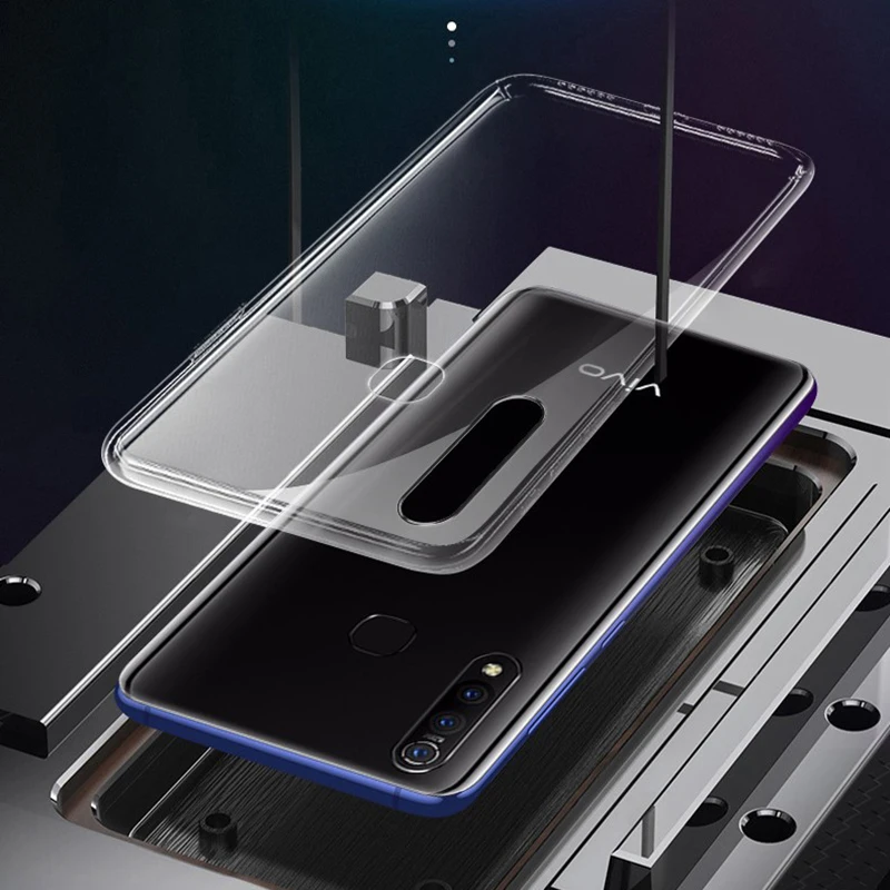 Мягкий силиконовый чехол для мобильного телефона VIVO Z5X задняя крышка из