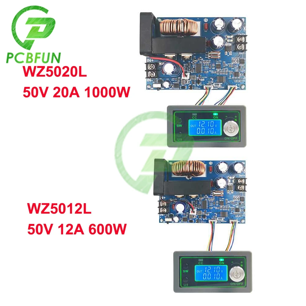 WZ5020L WZ5012L DC понижающий преобразователь CC CV Питание Регулируемый Модуль с