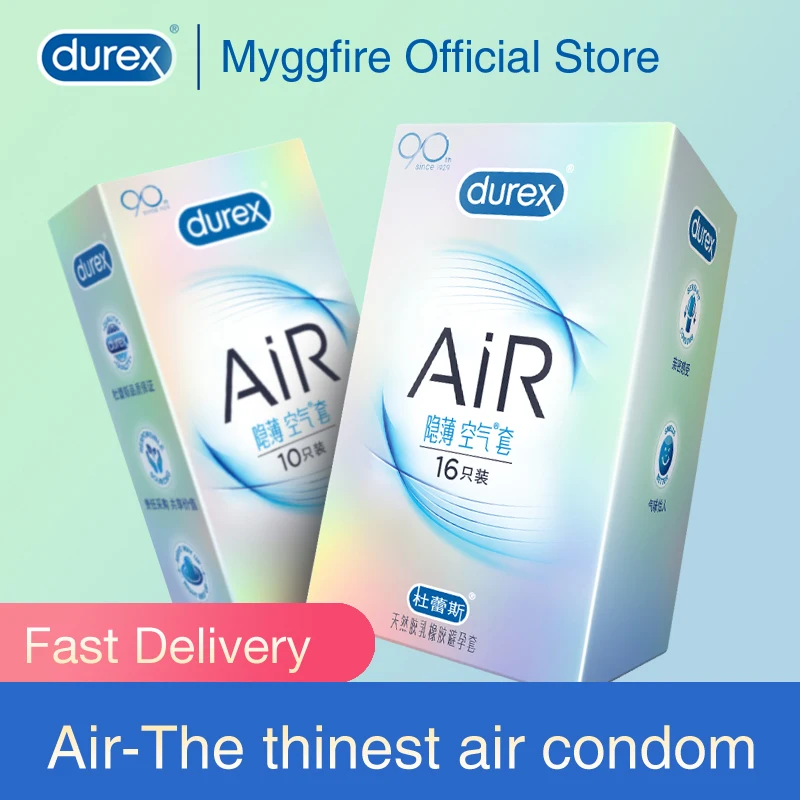 Durex воздушные презервативы ультратонкий воздушный Невидимый Кондон для мужчин