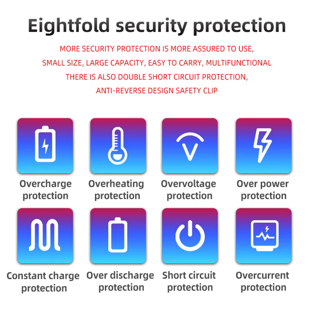 Пусковое устройство для автомобильного аккумулятора 20000 А внешний аккумулятор