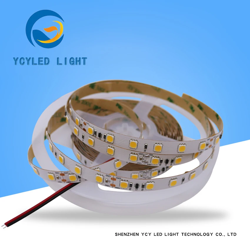 

rope led lights outdoor SM1501 24V 60leds Digital Single color constant current led strip For cars decoration