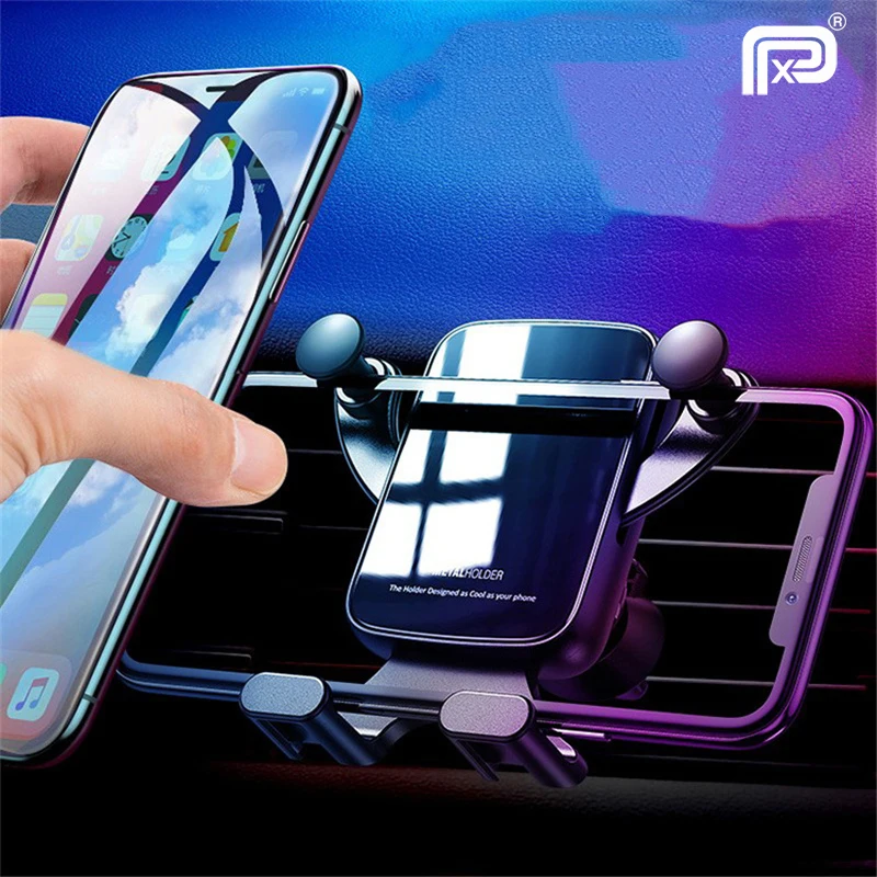 Гравитационный Автомобильный держатель для телефона в автомобиле с креплением