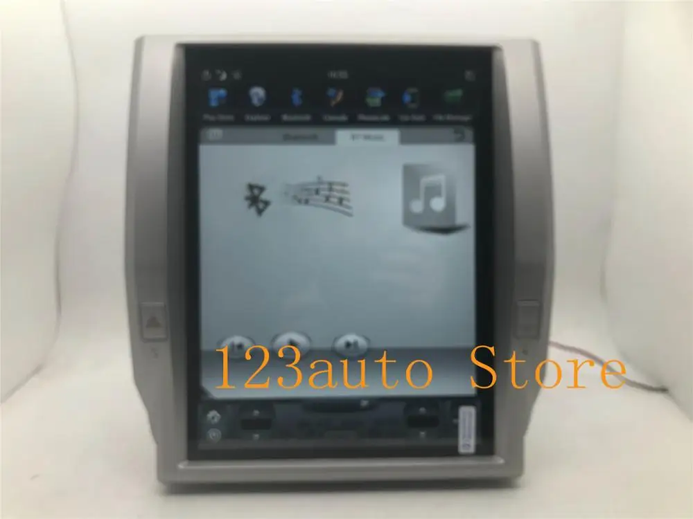 12 1 дюймов Вертикальный стиль Тесла Android 9 0 автомобильный без DVD GPS навигатор плеер