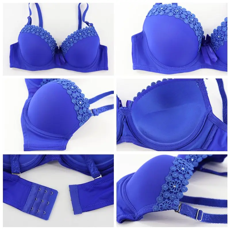 Xiushiren сексуальные бюстгальтеры пуш ап для женщин нижнее белье с вышивкой