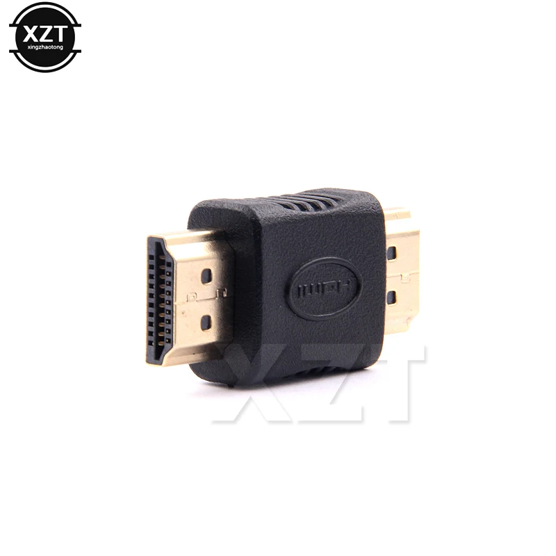 10 шт. HDMI к адаптер папа мужчине конвертер позолоченный соединитель удлинитель