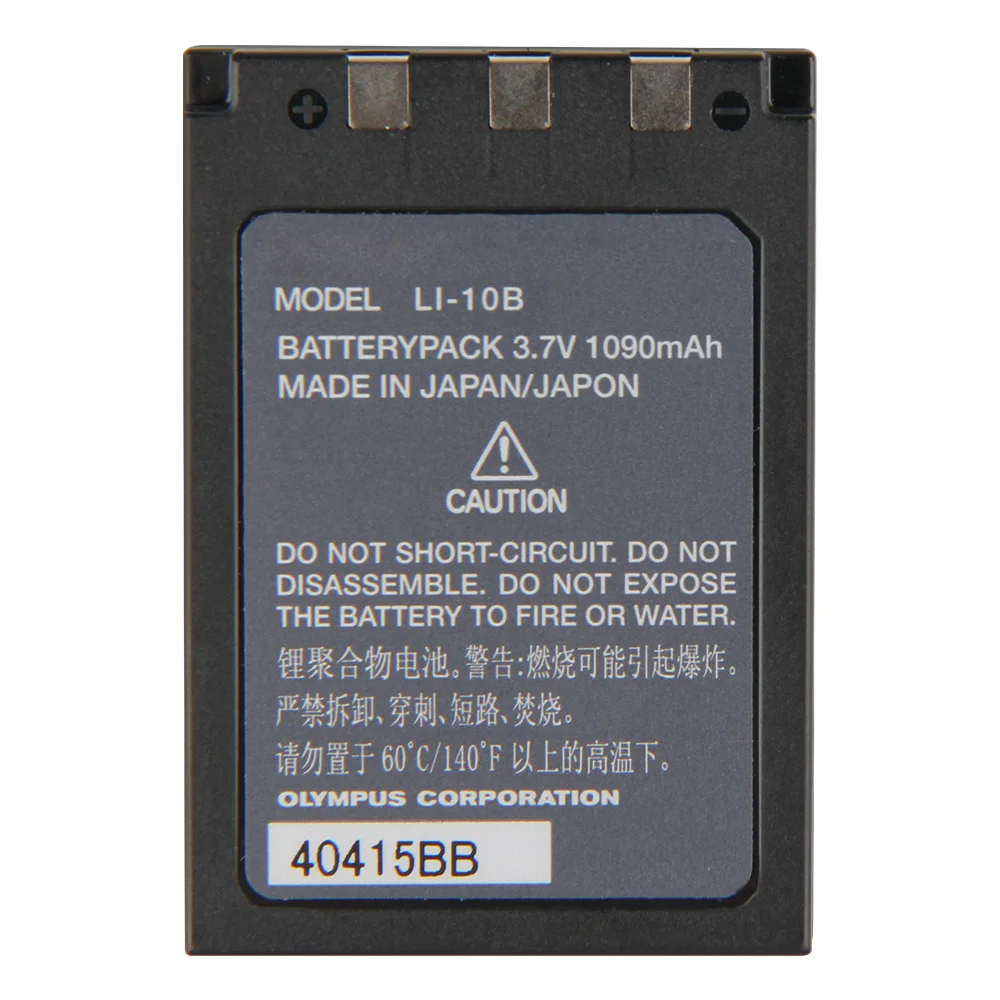 Original Replacement Battery For Olympus C70 C50 C60 U600 U410 U500 U300 U400 C770 C760 C765 LI-12B LI-10B Genuine 1090mAh | Мобильные