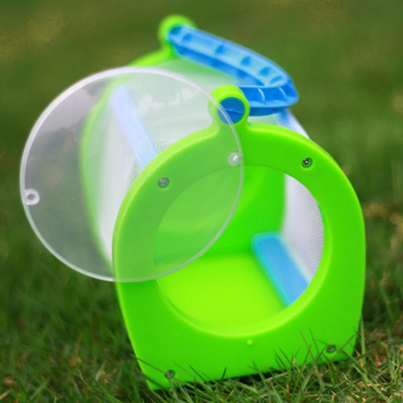 Клетка для насекомых с ручкой переноски переносная клетка бабочек стрекозы