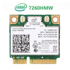 Мини PCI-E Intel 7260 Bluetooth 4,0 1200 Мбитс Двухдиапазонная беспроводная карта 7260HMW 2,4G5 ГГц Wlan Wi-Fi 802.11ac сетевой адаптер