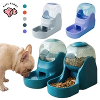 3 8l pet automatic feeder dog bowl dog cat food bowl container water dispenser dog drinking bowl water feeder pet food supplies