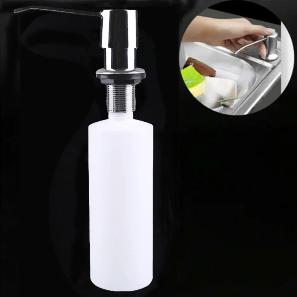 

Kitchen Soap Dispenser Sink Soap Dispenser Liquid Soap Pumps Wash Bathroom Hand Soap Detergent Dispenser Liquid 300ml Bottl D5H4