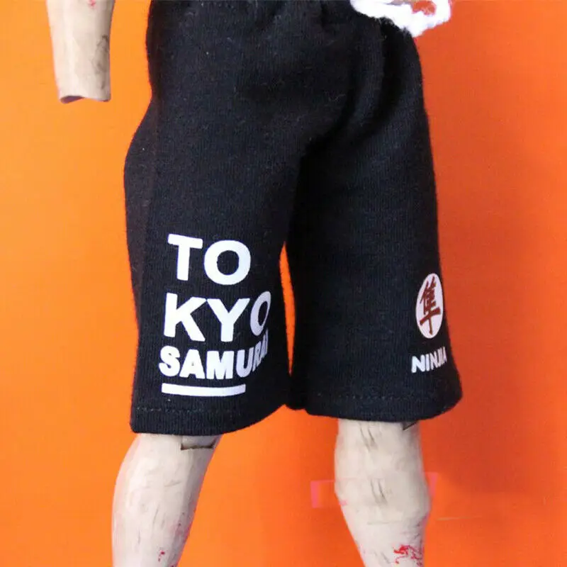 

1:6th ToKYo Samurai NINJIA Short Pants Model For 12" Male Doll