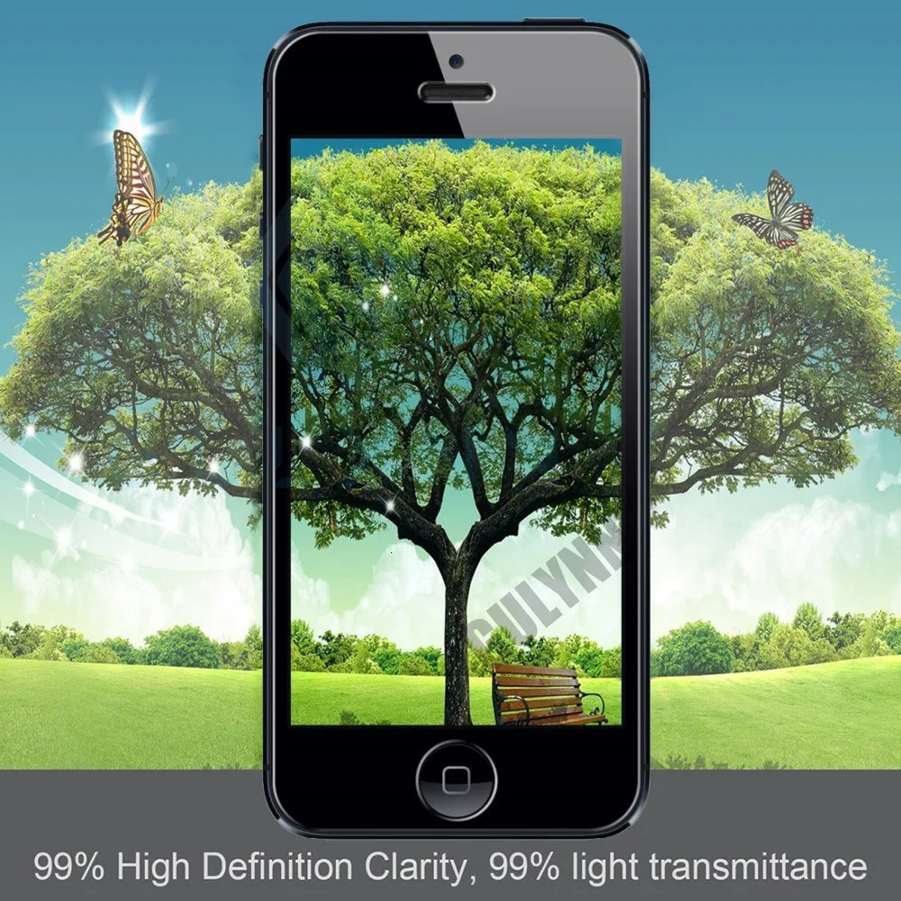 Защитное стекло на для Apple iPhone 5 5S SE HD закаленное защитное стекло 2.5D с закругленными краями для iPhone 4 4S