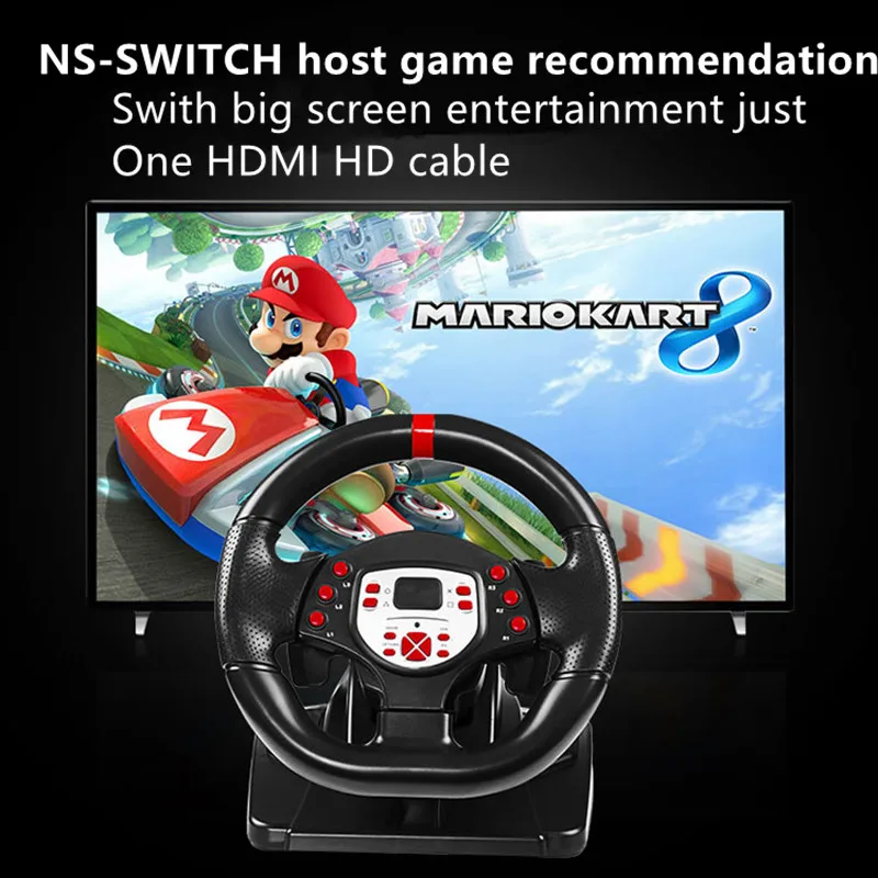 Ударная симуляция автомобильные гоночные игры для ПК usb Android tv 7 платформа учитесь управлять компьютерным рулем игры с педалью