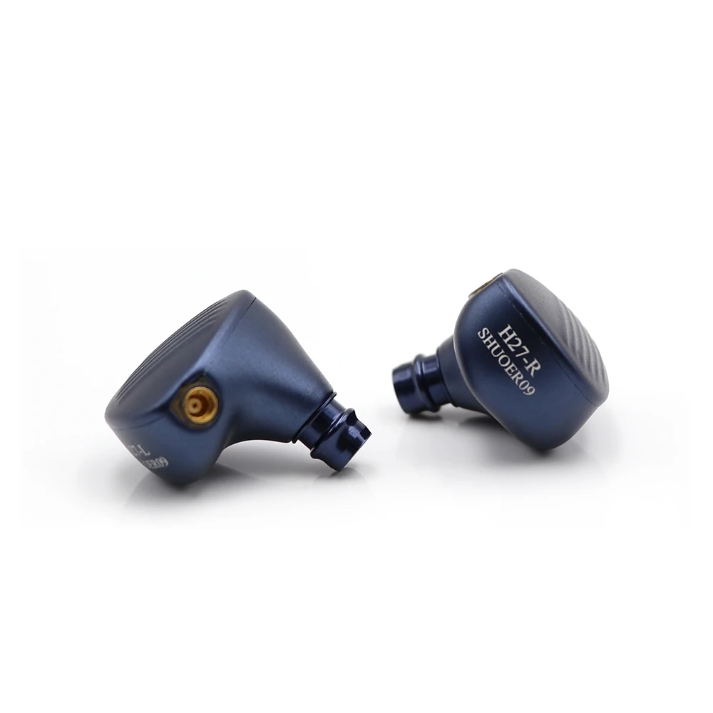 Shuoer H27 1DD + 2BA тройной драйвер Knowles BA мониторы HiFi наушники вкладыши съемный 6N
