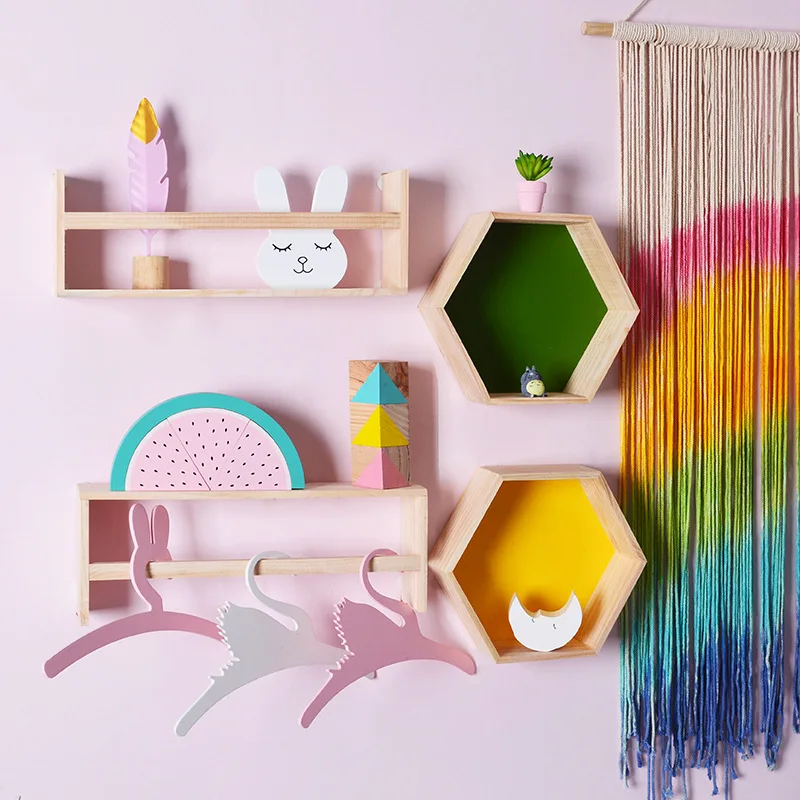 Настенный стеллаж для хранения разделительная полка Гостиная ТВ настенная