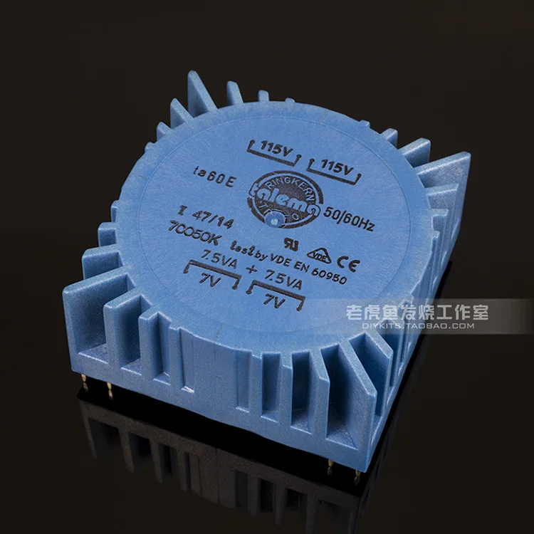 Новая квадратная печатная плата TALEMA 15VA герметичный трансформатор вход 115 в * 2