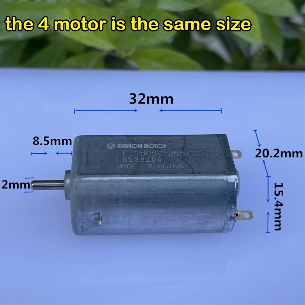 1 шт. MABUCHI FF 180SH 3827/2657/2665/2661 мотор редуктор постоянного тока 2 V 4 3В 22000RPM Высокий