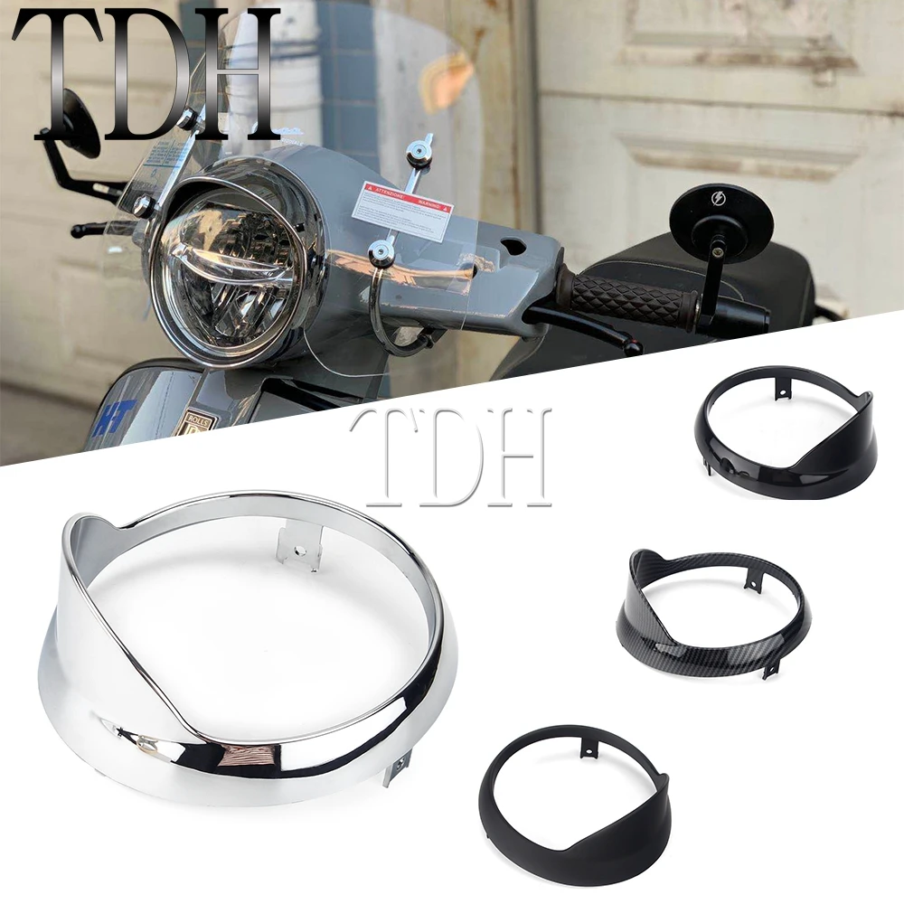 

Front Light Headlight Protector Trim Guard Cover Anti-collision For Piaggio GTS 300 250 150 200 GTS250 GTS300 GTS200 2018-2020