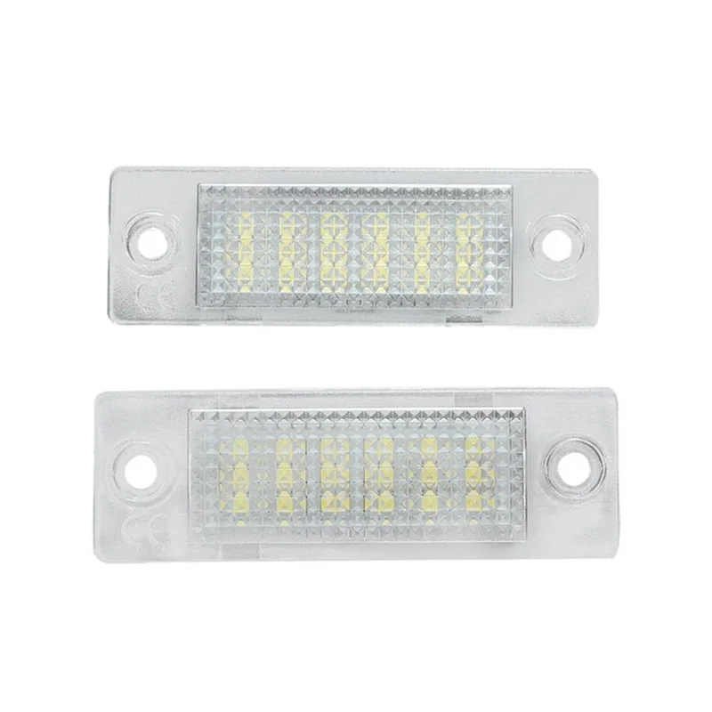2 шт. 18SMD задний светодиодный номерной знак для VW Touran /Passat B6 5D /Jetta Candy SKODA Superb 1 3U