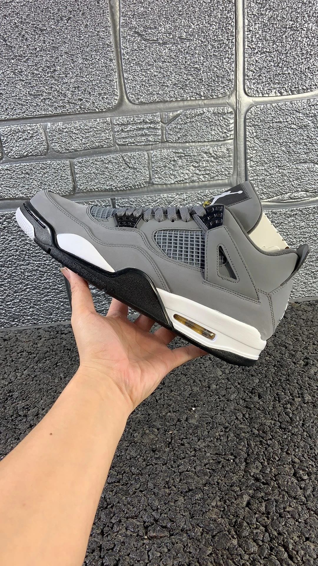 Air Jordan 4 AJ4 Nike мужские ботинки для баскетбола, уличные АМОРТИЗИРУЮЩИЕ НЕСКОЛЬЗЯЩИЕ кроссовки, Новое поступление-308497