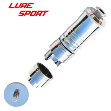 LureSport Aluminum Spinning Reel Seat With Lock Ferrules wood body Rod Building component Repair DIY Accessories