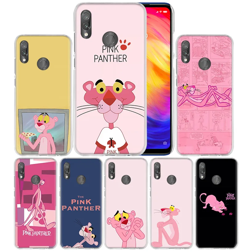 Чехол для Xiaomi Redmi Note 7 7A фотоаппаратов моментальной печати 7S 6 6A 5 Y3 K20 mi 8 до 9 лет CC9 CC9E A1 A2 A3 играть F1 Lite Pro Plus Корея Розовая пантера с рисунком из мультфильмов