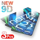 Закаленное стекло для Oppo Realme Narzo 30 30A 20 Pro 50 50A 5G 4G, 3 шт., защитная пленка для телефона, Защита экрана для телефона