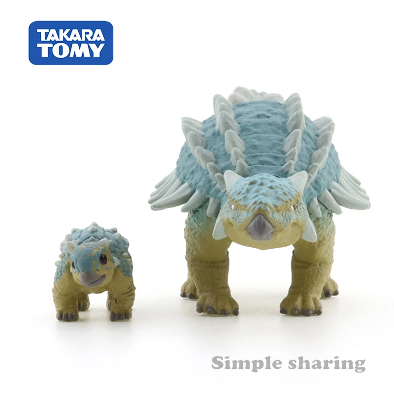 Takara Tomy Tomica Ania Мир Юрского периода Анкилозавр и бумпи (фигурки животных) | Игрушки