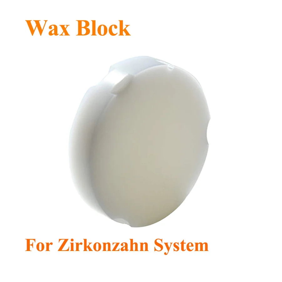

5pc Free Shipping White Wax 95mm CAD CAM Dental Carving Wax Blocks/Cad Cam Modeling Wax Disc