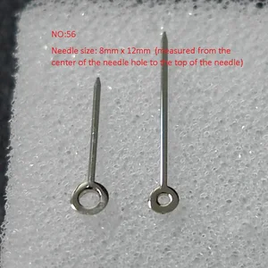 Watch accessories watch pointer 2 needles, suitable for AL20 quartz movement pointer size 8mm x12mm /No.0056
