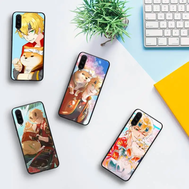 

Yinuoda Thoma Genshin Impact Shiba Inu Cute Dog Phone Case For Redmi Note 8A 7 5 8pro 8T 9Pro Coque for note6pro Funda Capa