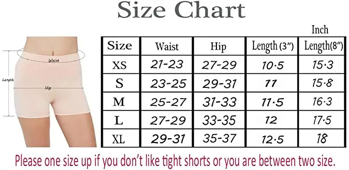 

SVOKOR Workout Booty Shorts for Women - High Waist Spandex Sport Soft Bike Shorts