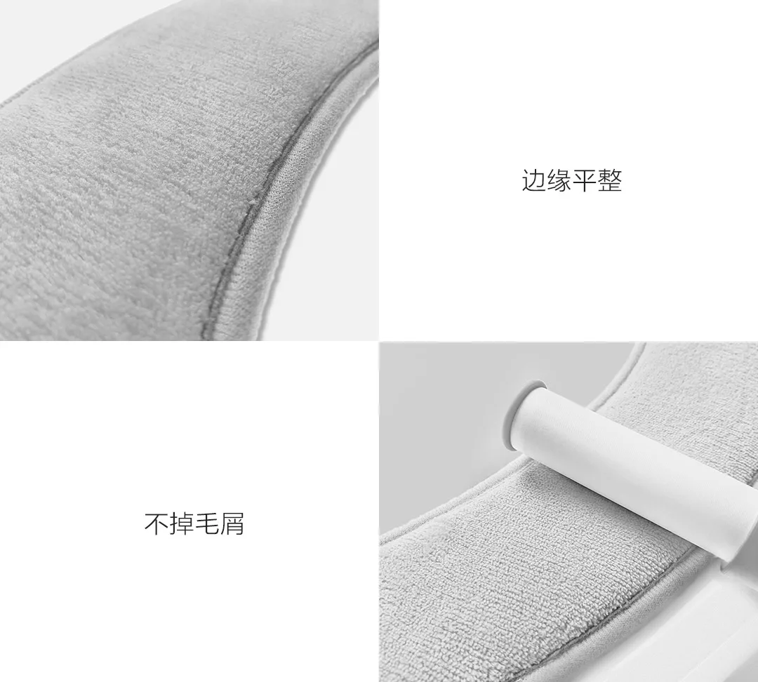 Xiaomi Youpin сиденье для унитаза 1 пара из отборной фланели без следов адсорбции легко снимать и мыть переносной теплый для famlily зима