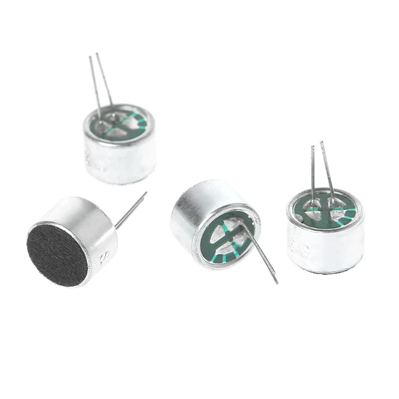 10 шт./лот с 2-контактным кабелем капсульный микрофон Electret 9767 Mic | Электроника