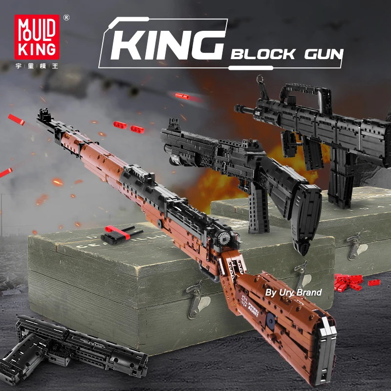 1025 шт. техническая серия снайперская винтовка 98k пистолет Can Fire набор пуль DIY