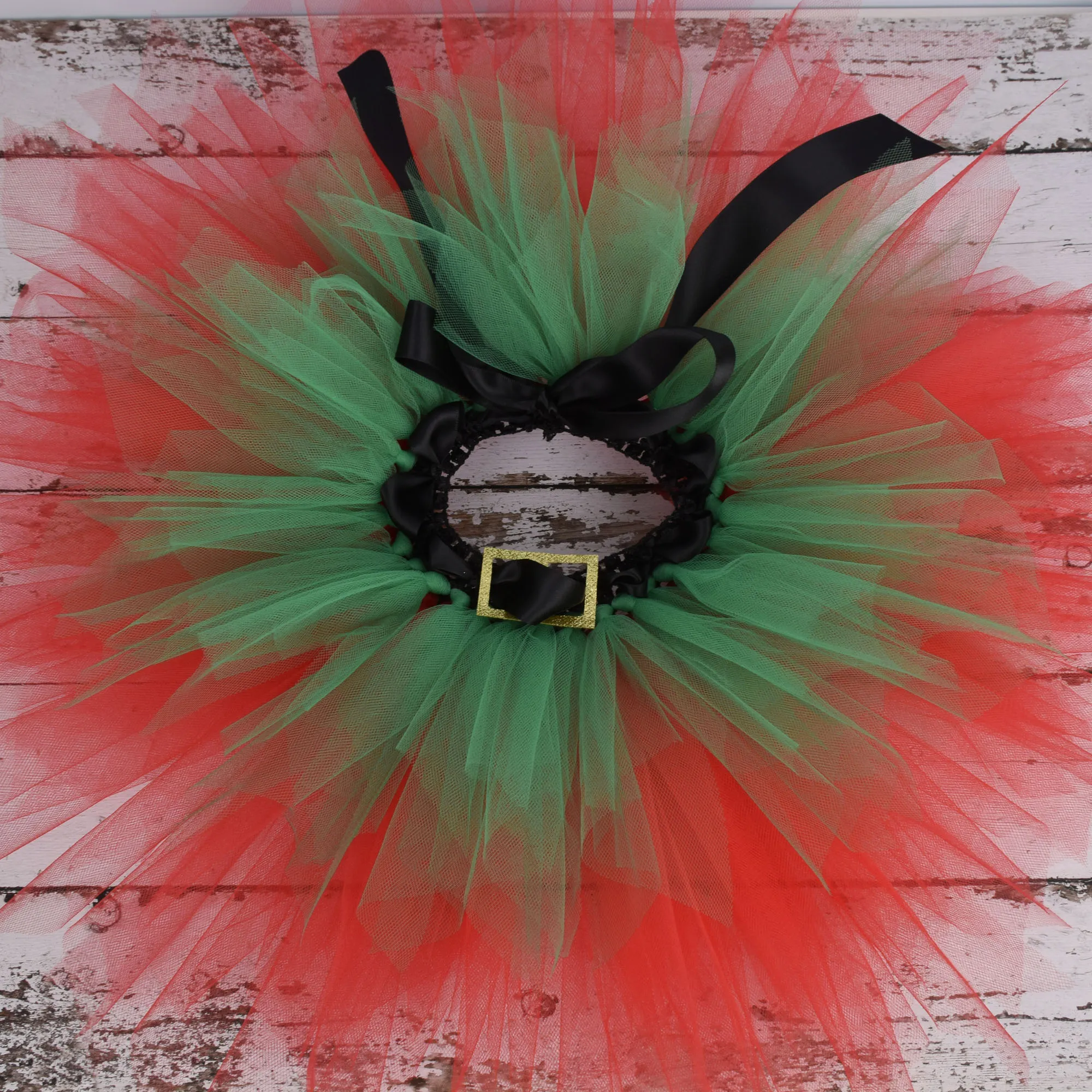 Рождественская юбка-пачка для маленьких девочек малышей Детский костюм Хэллоуин