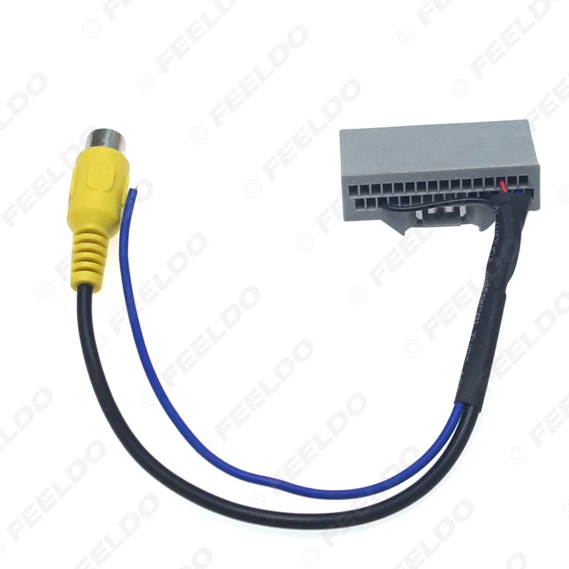 FEELDO автомобильная парковочная камера заднего вида видеоразъем преобразователь